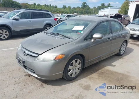 2008 Honda Civic Lx from USA, damaged, VIN 2HGFA16588H348752